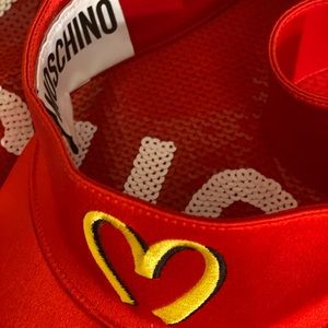 Authentic Moschino McDonalds visor